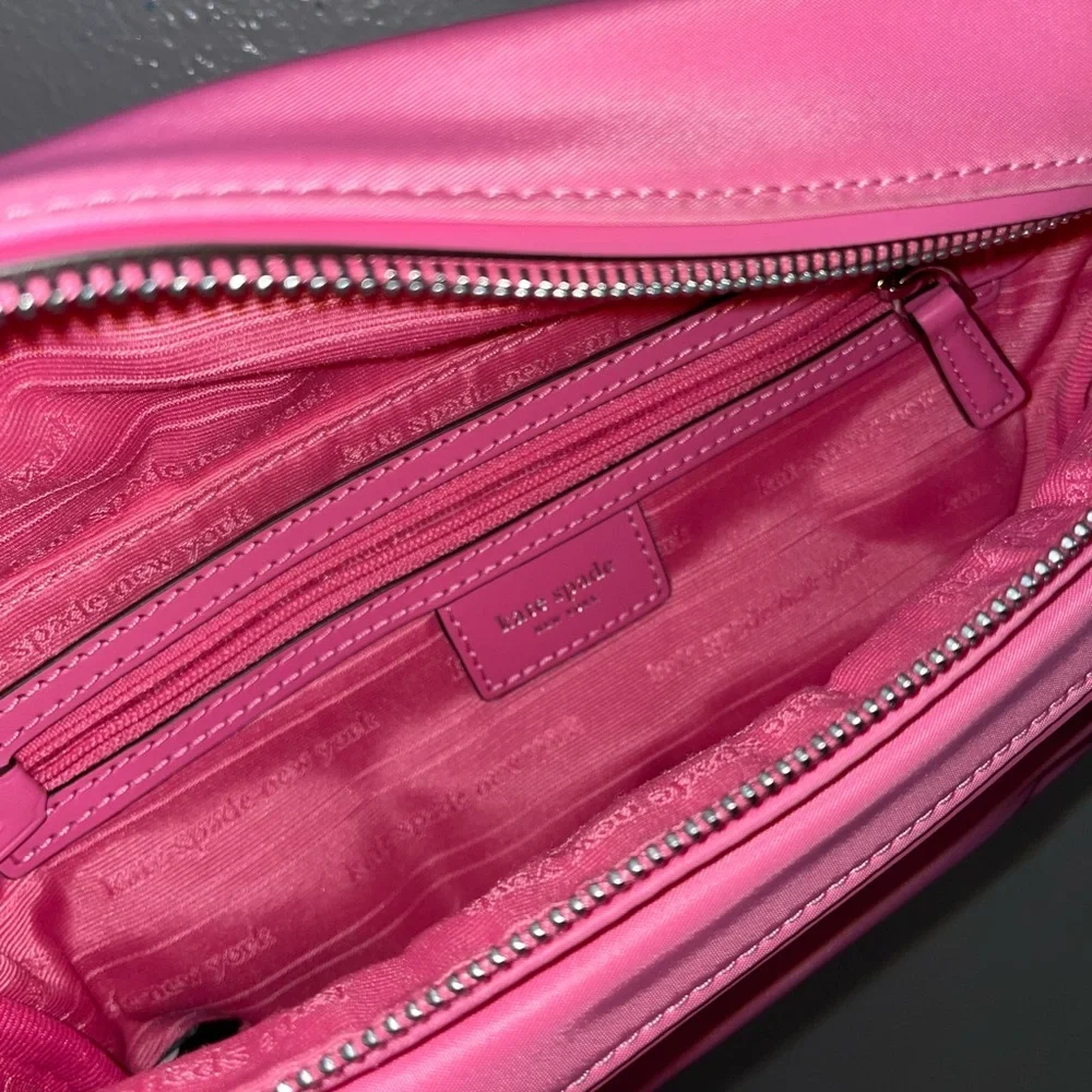 Kate Spade Vibrant Pink Crossbody Bag - Picture 3 of 4